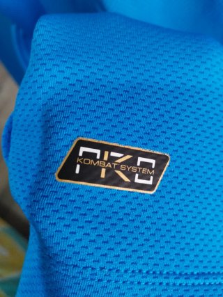 Sudadera Entrenamiento Deportivo Kappa Azul/Blanco