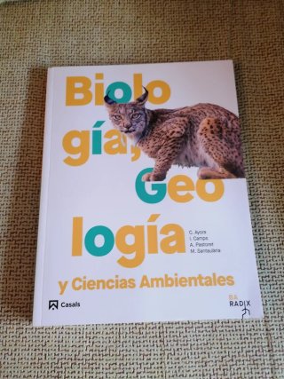 Biología y geología bachillerato casals