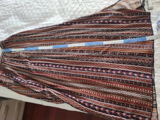 Falda larga estampada