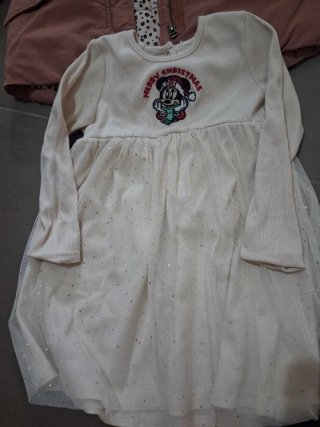 Lote Ropa Niña: Abrigo, Vestido, Mallas