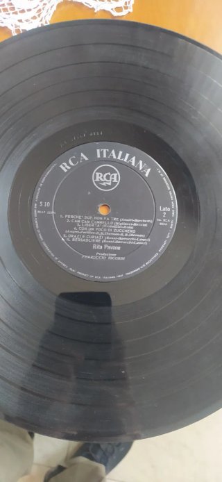 Vinile La Vostra, Rita RCA Italiana