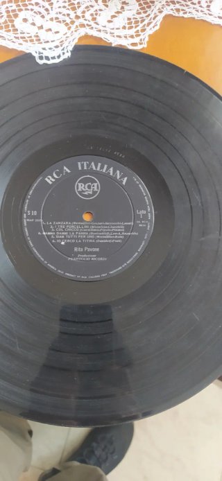 Vinile La Vostra, Rita RCA Italiana