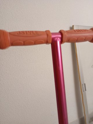 Patin 3 ruedas rosa 3Style