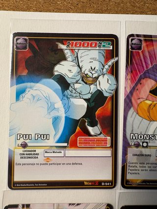 Cartas Dragon Ball JCC Serie 7 Español