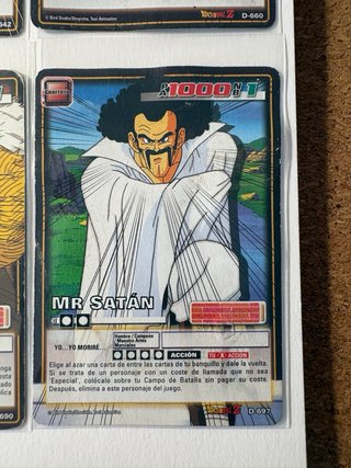 Cartas Dragon Ball JCC Serie 7 Español