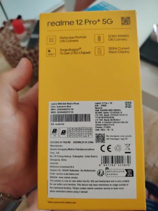 Realme 12 Pro+ 5G 12g 256g