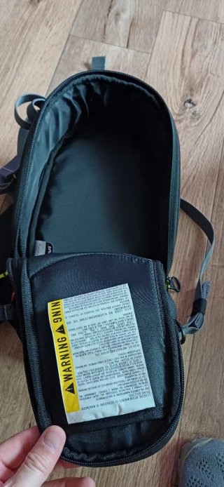 Bolsa sobre depósito GIVI negra y gris