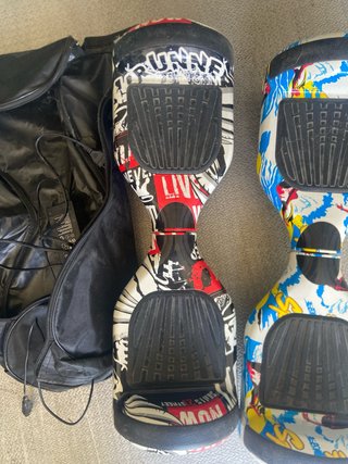 2 Hoverboards con funda y cargador