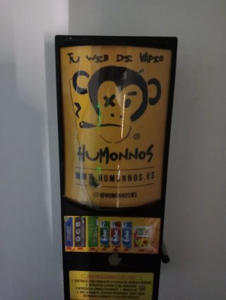 Máquinas expendedoras de chicles