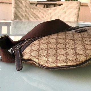 Marsupio Gucci Jumbo Bumbag Beige/Marrone