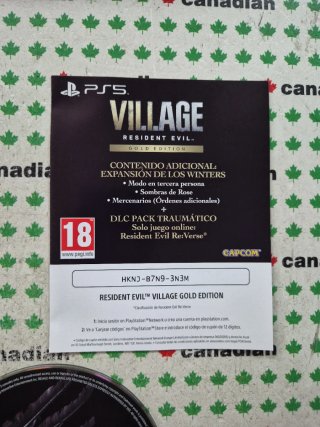Resident Evil Village Gold Edition PS5