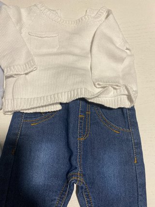Conjunto recién nacido Benetton talla 0-1 mes