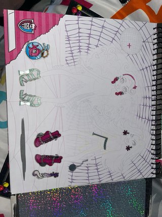Libro Monster High pintura