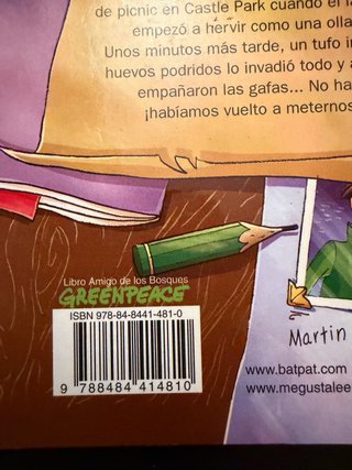 Lote 5 Libros de la colección Bat Pat. Buen estado