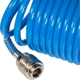Manguera Aire Espiral 5m Azul