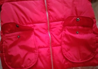 Chaquetón rojo unisex