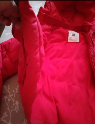 Chaquetón rojo unisex