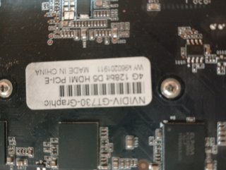 Tarjeta Gráfica Nvidia GT730 4GB DDR5