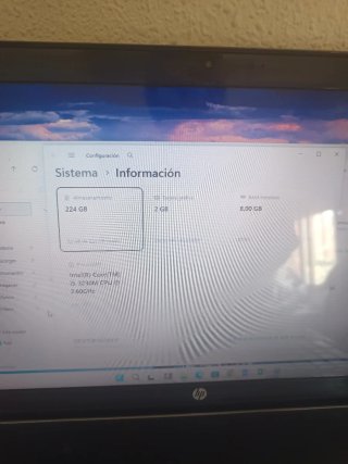 Portátil HP i5 ultrarapido Potente SSD+8 RAM