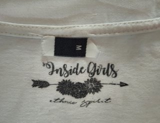Camiseta tirantes blanca atrapasueños estilo Boho