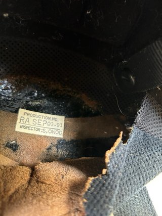 Casco Shoei Lawson Réplica 1991
