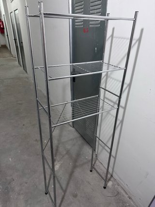 Estantería de baño de acero inoxidable