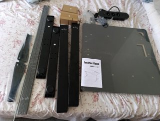 Escritorio Elevable Negro