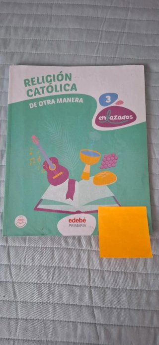 Libro texto Religión católica 3 primaria Edebe