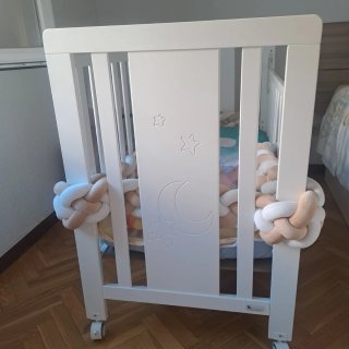 Cuna bebé 120x60 con colchón