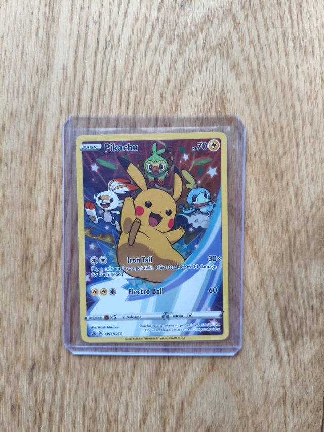 Carta Pokémon Pikachu SWSH020 Near Mint (NM)