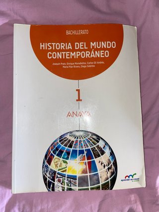 Historia del mundo contemporáneo. 1º bachillera...