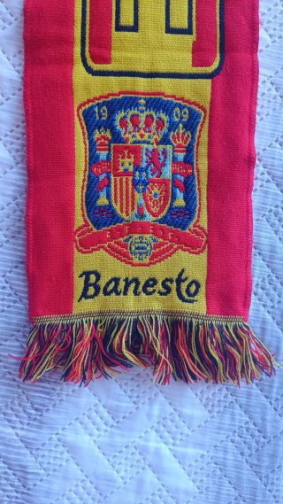 BUFANDA ESPAÑA SELECCIÓN DE FÚTBOL
