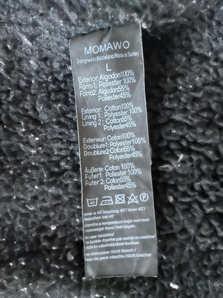Abrigo de porteo Momawo invierno