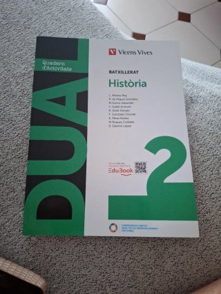 Història, 2 Batxillerat, Dual Quadern d'activitats