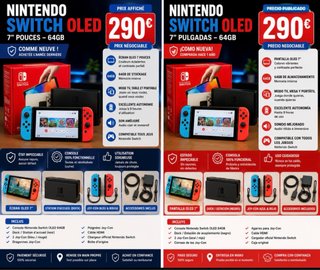 A VENDER POR MUDANZA Nintendo Switch OLED 64G