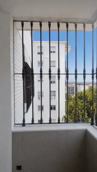 Rejas de hierro forjado para balcón