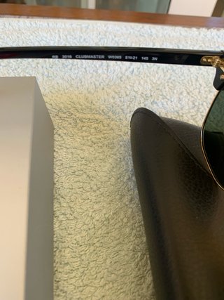 Ray-Ban Clubmaster Gafas de Sol Negras