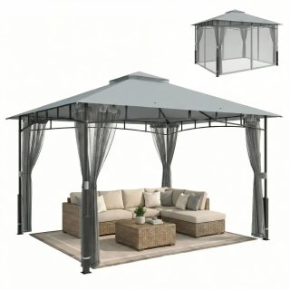 Cenador Carpa Jardín Doble Techo