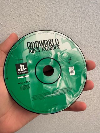 Oddworld Abe's Exoddus PS1 PAL Italiano
