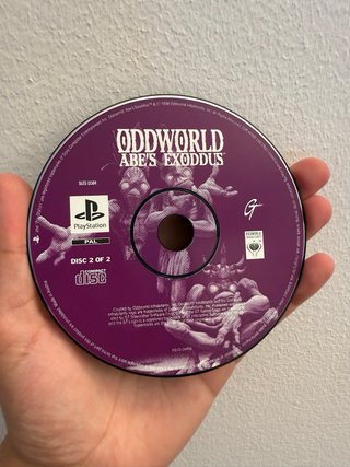 Oddworld Abe's Exoddus PS1 PAL Italiano
