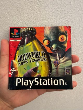 Oddworld Abe's Exoddus PS1 PAL Italiano