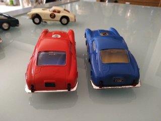 Scalextric Triang Ferrari 250 Azul ROJO VENDIDO