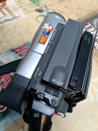 Videocámara JVC Gris con Accesorios