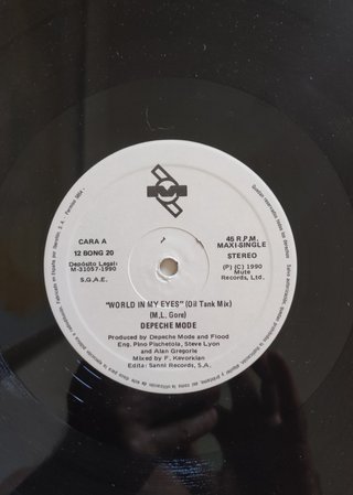 Depeche Mode Maxi Vinilo World in my Eyes