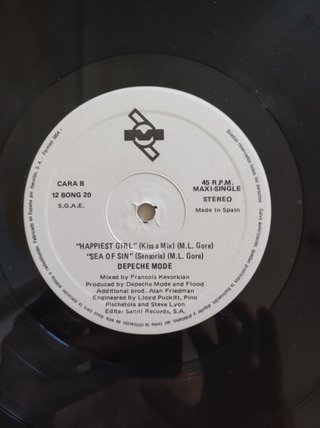 Depeche Mode Maxi Vinilo World in my Eyes
