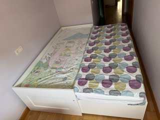 Habitación: Cama nido+escritorio IKEA+ estantería