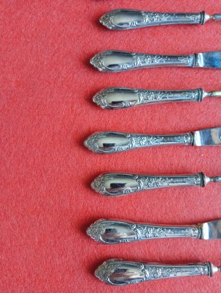 Posate da dessert Vintage  Solingen argento 800