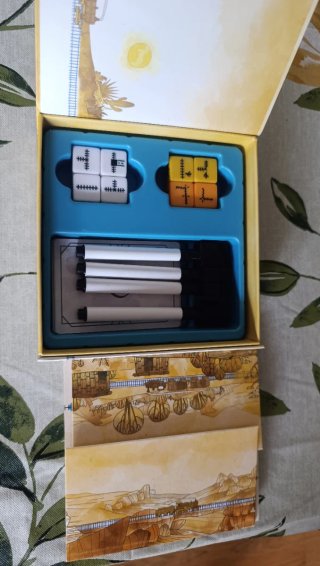 Juego de mesa Railroad Ink Challenge