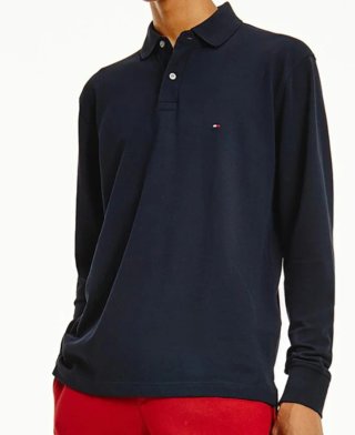 Polo Tommy Hilfiger Manga Larga Talla XL y L tambi