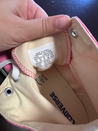 Converse rosas talla 48